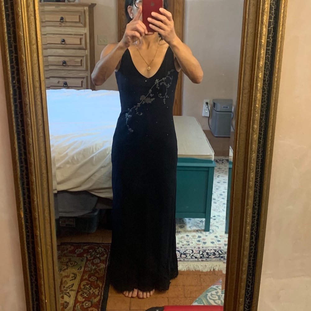 Mesh Maxi Dress
